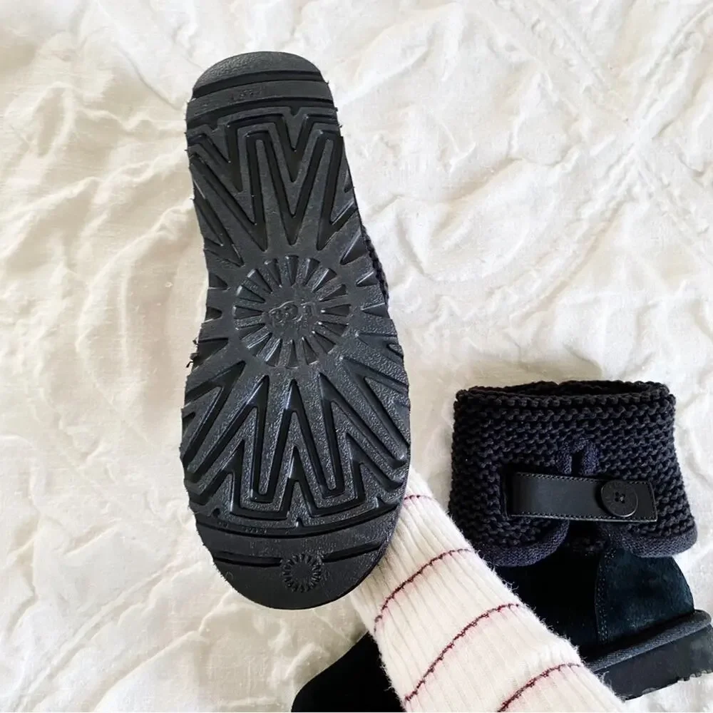 Ugg Women's Shaina Knit Cuff Booties Size 5
